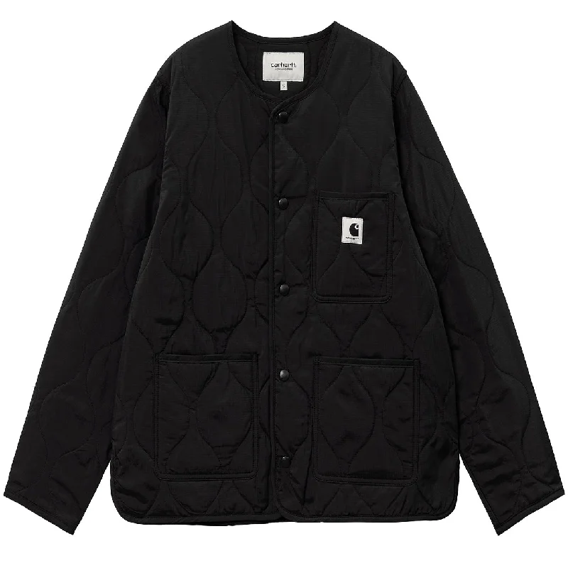 Carhartt WIP Womens Skyler Liner Jacket Black Sharp Women's Italian