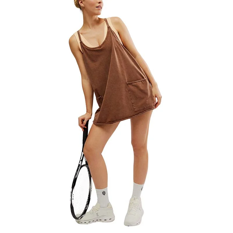 FP Movement Hot Shot Mini Dress in Argan Compression