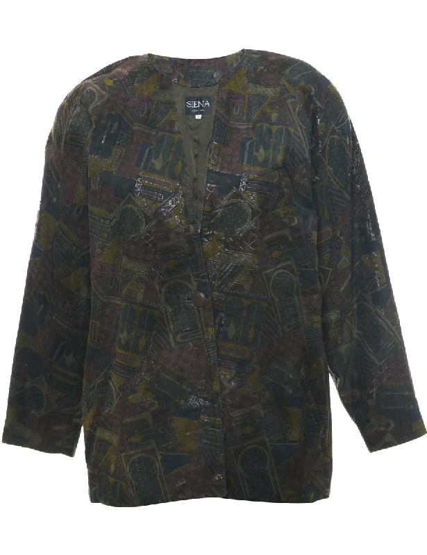 Siena Suede Jacket - M Sleek Women's 