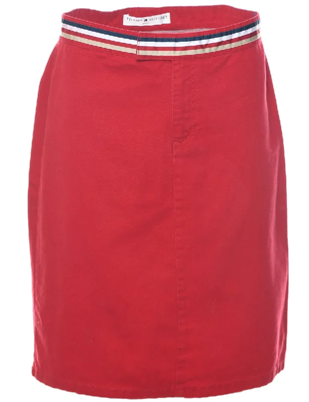 Tommy Hilfiger Pencil Skirt - M Dapper Women's Bow - adorned