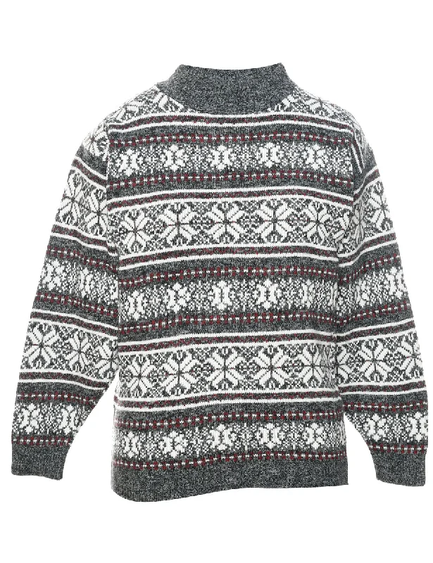 Nordic Jumper - M Sporty Women's Athleisure 