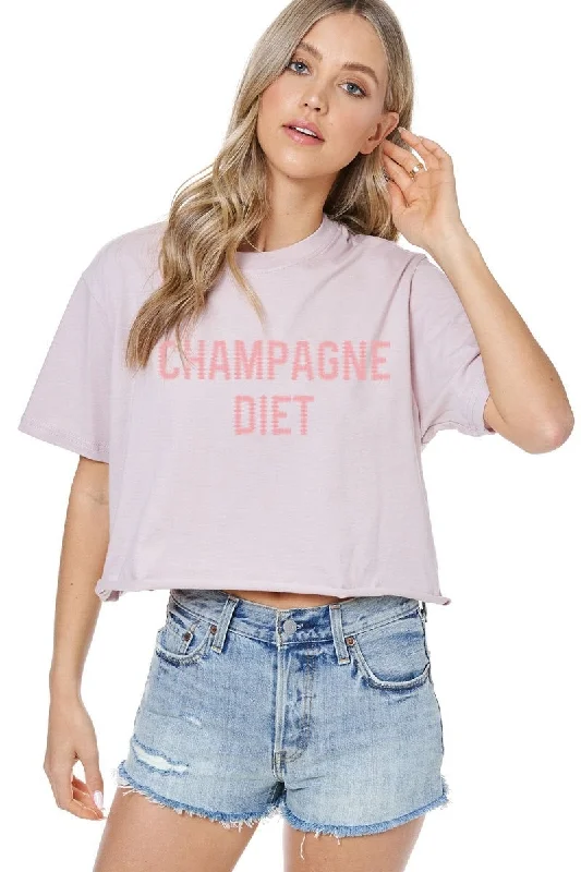 Champagne Diet Tee Disco