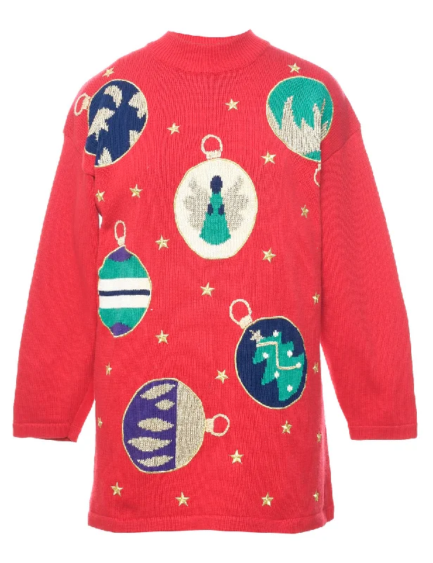 Red Christmas Jumper - S Elegant Women's Formal 