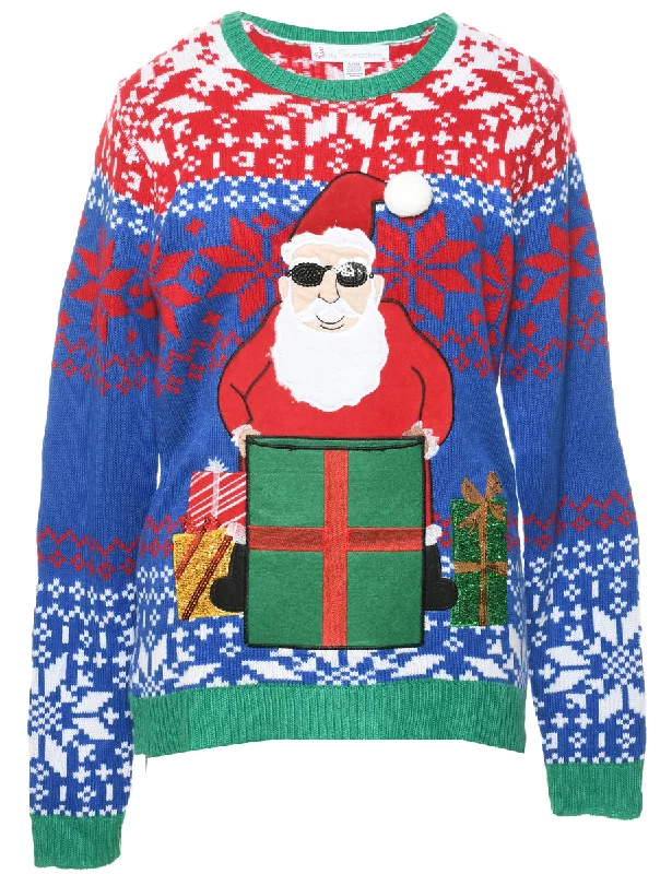 Santa Claus Design Christmas Jumper - S purpose