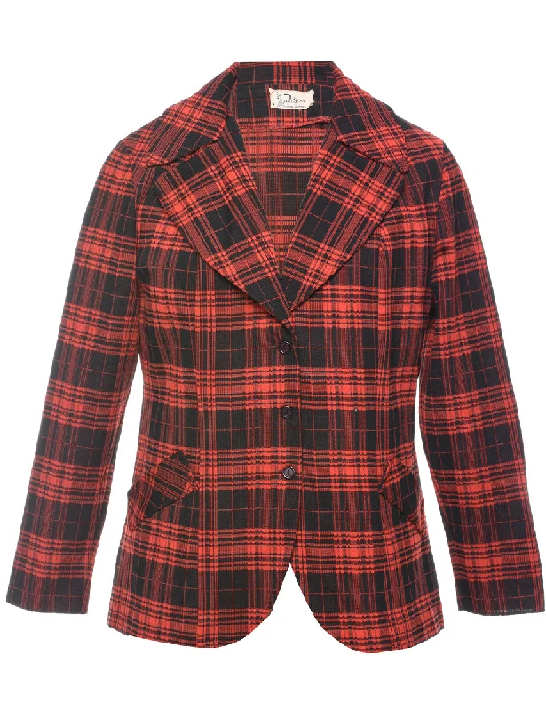 1970s Checked Blazer - M purpose