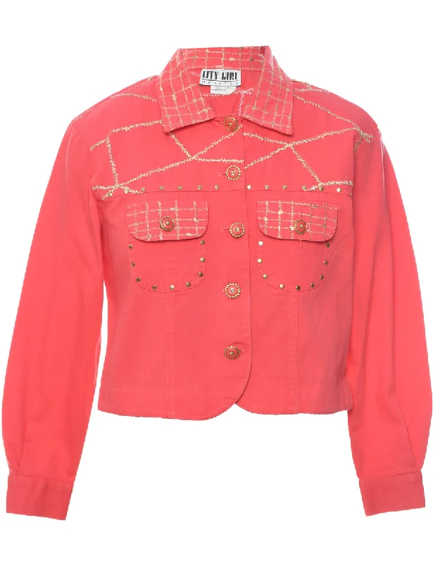Salmon Pink Jacket - M Gym