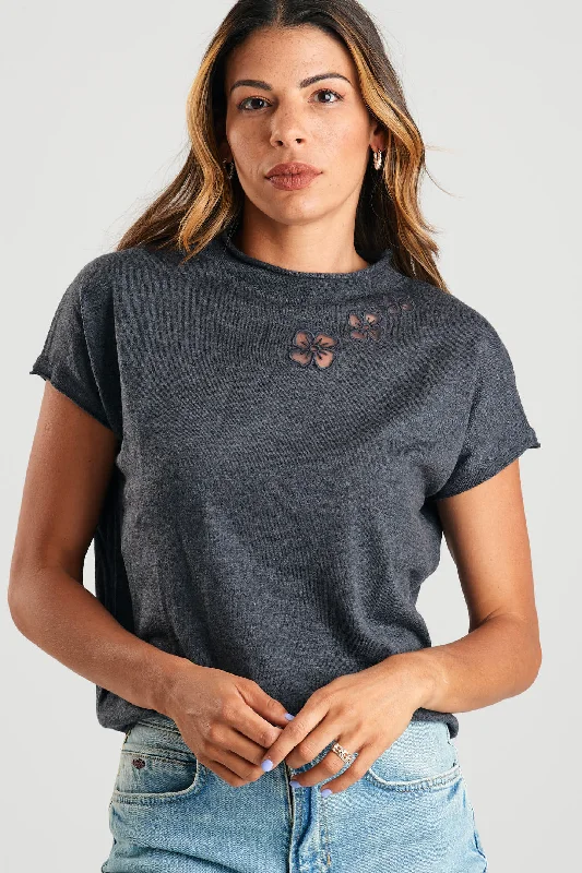 ELOISE KNIT TOP Cashmere