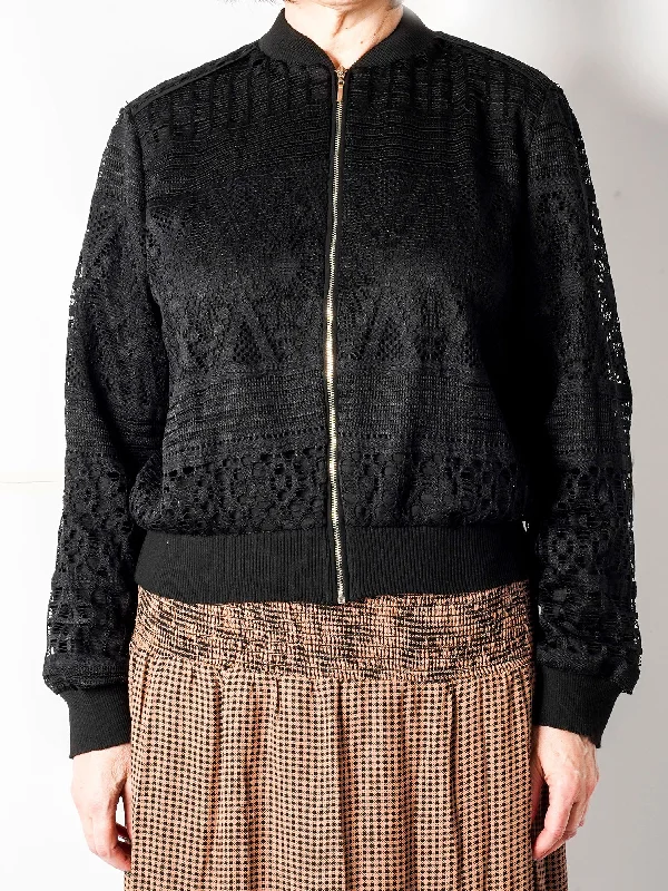 Sebaste Embroidered Lace Jacket Classic Women's Tweed