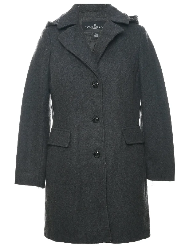 London Fog Wool Coat - S Sleek Women's 