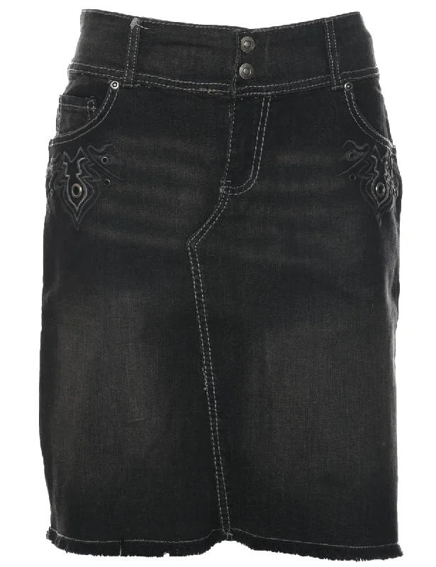 Pencil Shape Denim Skirt - M Rugged Women's Outdoor 