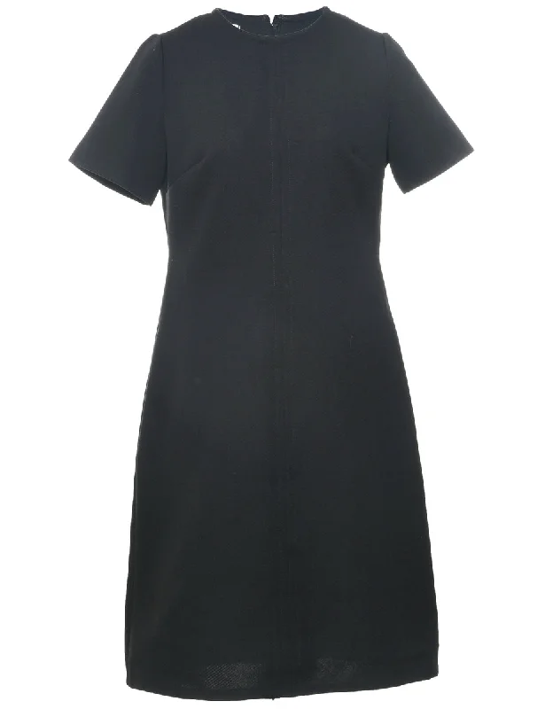 Black Dress - M Polished Women's Silk
