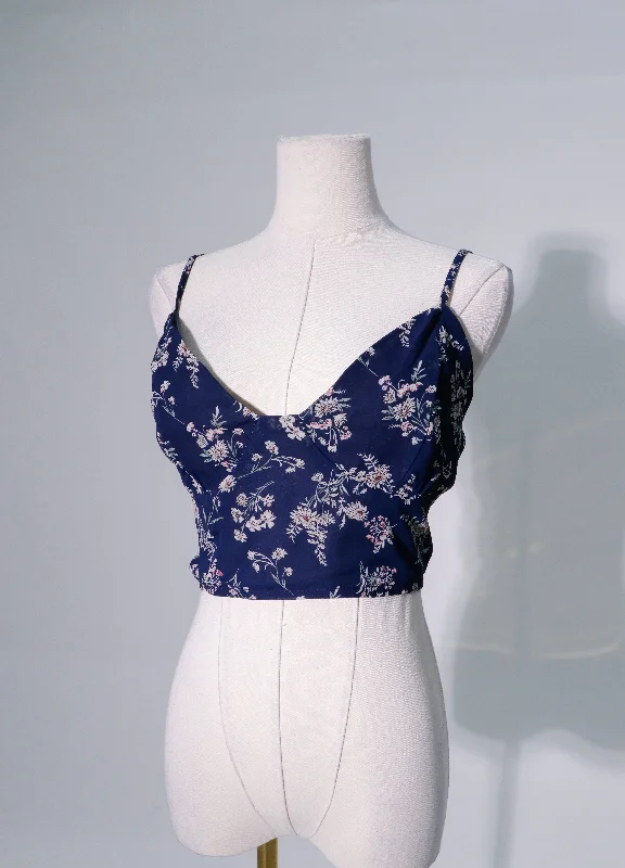 Floral crop top (43) Gym
