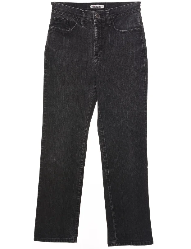 Black Lee Jeans - W28 L28 Dapper Women's 1920S