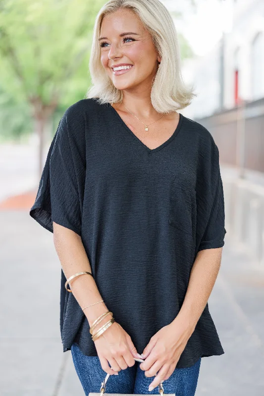 Couldn't Be Better Black Top Dynamic Women's High - energy