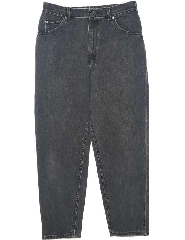Tapered Lee Jeans - W28 L26 Cool Women's Distressed
