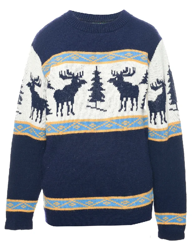 Nordic Navy Jumper - L Adventure