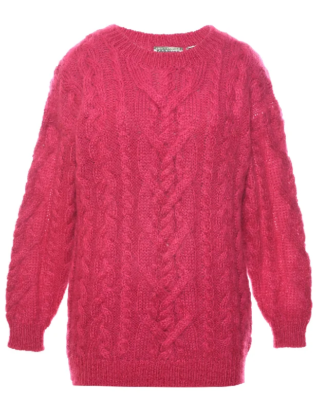 Cable Knit Jumper - S Cool Women's Skate