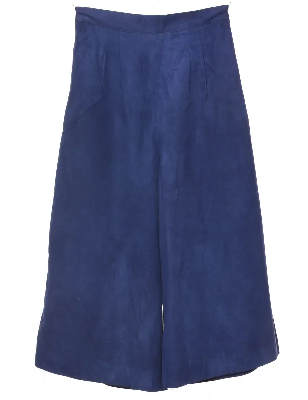 Flared Leg Trousers - W26 L18 Dapper Women's Bow - adorned