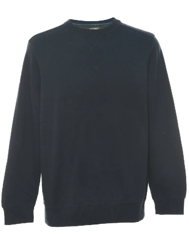 G.H. Bass Plain Sweatshirt - M Stylish Women's Tropical 