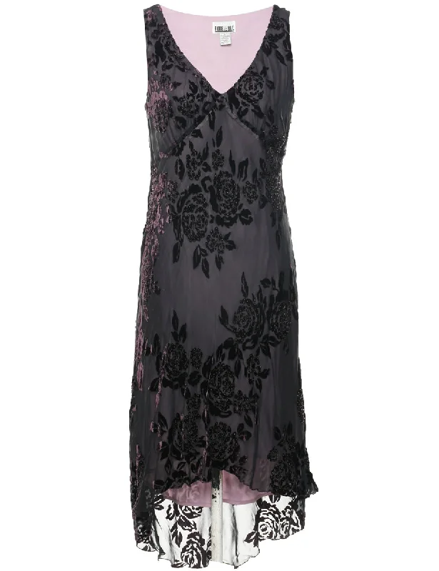 Robbie Bee Evening Dress - L French