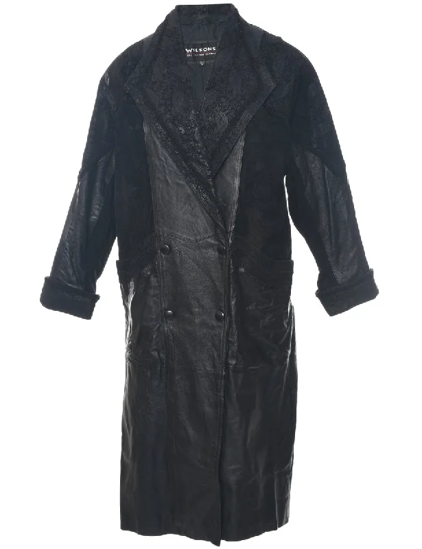 Wilson Leather Jacket - M British Gentlewoman Style