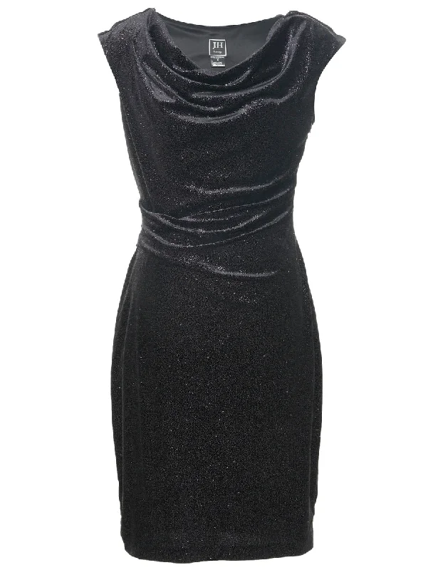 Velvet Sparkly Finish Evening Dress - S Earthy Women's 