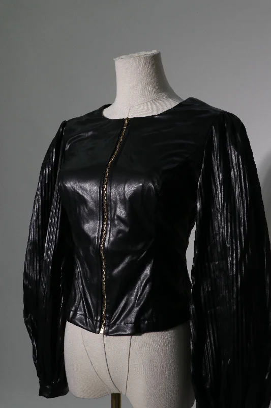 Leather jacket top Refined Women's 