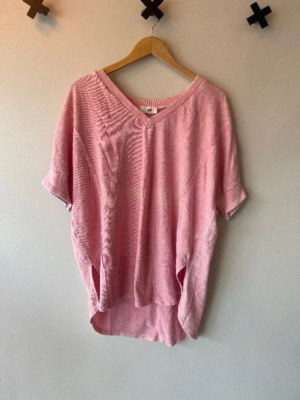 Transform Terry Cloth Tee Feminine Women's Style 
