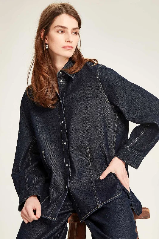 HAILEY DENIM SHIRT Relaxed Women's 